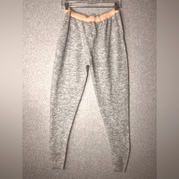 Vintage Havana Joggers Pants Sweater Knit Gray Small drawstring - Picture 3 of 11